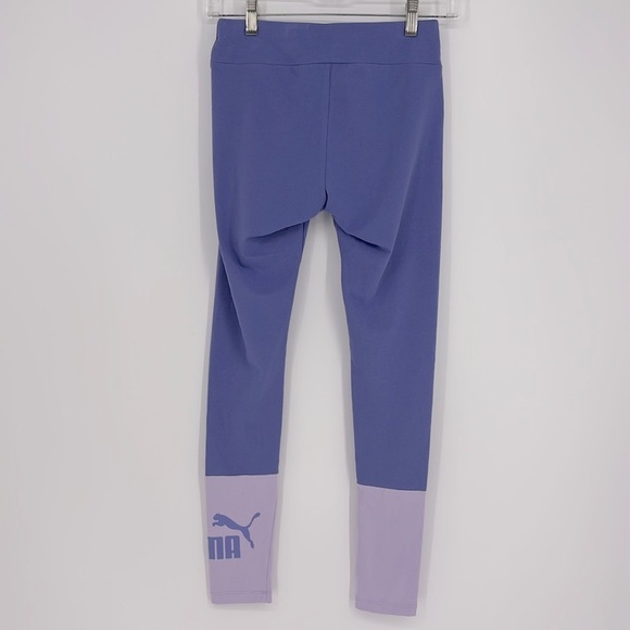 Puma Womens Colorblock Tight Fit Leggings Women’s Size XS Hazy Blue Purple NWT! - Picture 6 of 11
